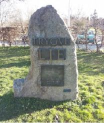 Ein Denkmal für Trygve Lie in Wien Donaustadt
